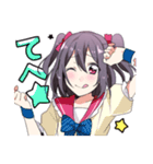 萌え♡みんなの可愛いアイドルスタンプ（個別スタンプ：11）