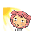 Miss Tsai's daily life（個別スタンプ：36）