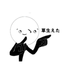 割と個性的な顔文字スタンプ(仮)（個別スタンプ：18）