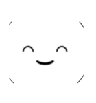 割と個性的な顔文字スタンプ(仮)（個別スタンプ：40）