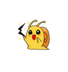 Exciting Snail（個別スタンプ：11）