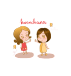 Jin ＆ Joo Kpop Kdrama Fangirl（個別スタンプ：8）