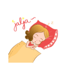 Jin ＆ Joo Kpop Kdrama Fangirl（個別スタンプ：25）