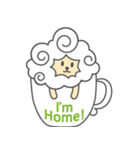 クリーム羊（個別スタンプ：2）
