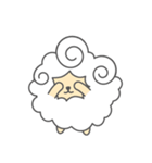 クリーム羊（個別スタンプ：6）