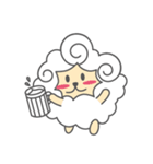 クリーム羊（個別スタンプ：10）