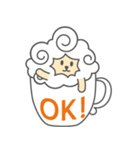 クリーム羊（個別スタンプ：15）