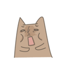 奇妙なパートナーとのトースト猫（個別スタンプ：16）