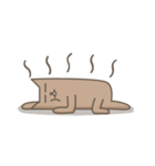 奇妙なパートナーとのトースト猫（個別スタンプ：20）