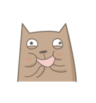 奇妙なパートナーとのトースト猫（個別スタンプ：33）