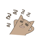 奇妙なパートナーとのトースト猫（個別スタンプ：38）
