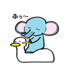 手乗りゾウさん（個別スタンプ：24）
