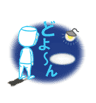 マスクをした調査員（個別スタンプ：14）