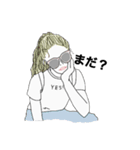 Selfish lovely Girls（個別スタンプ：6）
