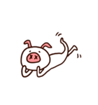 white piggy（個別スタンプ：1）