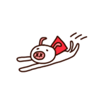 white piggy（個別スタンプ：3）