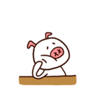 white piggy（個別スタンプ：18）