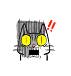 Exaggerated to cat（個別スタンプ：1）