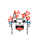 Exaggerated to cat（個別スタンプ：2）