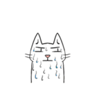 Exaggerated to cat（個別スタンプ：14）