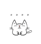 sitting on the ian cat（個別スタンプ：19）