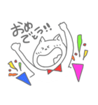 蝶ネクタイのねこ（個別スタンプ：9）