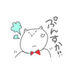 蝶ネクタイのねこ（個別スタンプ：10）