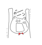蝶ネクタイのねこ（個別スタンプ：30）