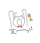 蝶ネクタイのねこ（個別スタンプ：37）