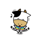 Niu-Niu: moo, let's have a cow.（個別スタンプ：6）