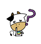 Niu-Niu: moo, let's have a cow.（個別スタンプ：18）