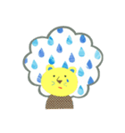 絵本『うわのそらいおん』（個別スタンプ：16）