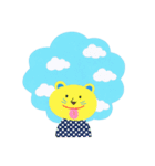 絵本『うわのそらいおん』（個別スタンプ：17）