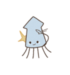 イカたち（個別スタンプ：6）