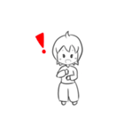 もや也くんスタンプ（個別スタンプ：4）