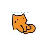 Orange meow（個別スタンプ：3）