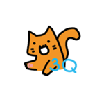 Orange meow（個別スタンプ：5）