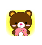 BuBU bear action vol.2（個別スタンプ：1）