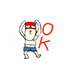 ナゾの覆面ヒーロー（個別スタンプ：8）