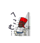 ナゾの覆面ヒーロー（個別スタンプ：17）