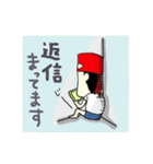 ナゾの覆面ヒーロー（個別スタンプ：34）