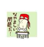 ナゾの覆面ヒーロー（個別スタンプ：36）