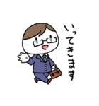 人と犬とうさぎ～日常～（個別スタンプ：6）
