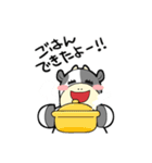 モーちゃんの日常（個別スタンプ：5）