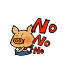 BABYPIG move up（個別スタンプ：17）