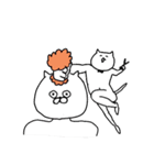 猫川さんちの人々（個別スタンプ：10）