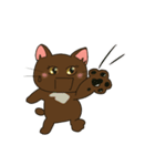 ネコだけど頑張ってたりする 日常編（個別スタンプ：24）