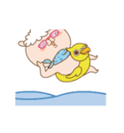 Lamb ＆ Pigeon（個別スタンプ：12）