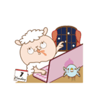 Lamb ＆ Pigeon（個別スタンプ：21）