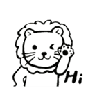 animals ＆ pen（個別スタンプ：1）
